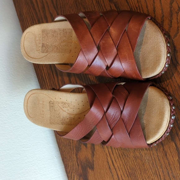 Dansko Tory Woven Leather Sandal - Picture 2 of 8